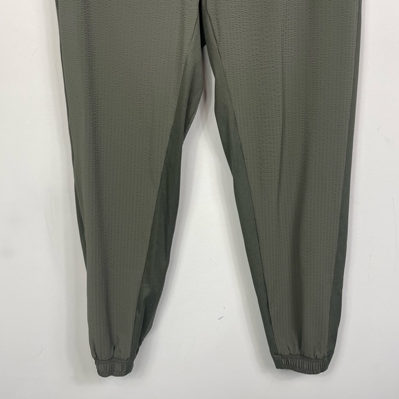 Athleta Textured Brooklyn Jogger Mountain Olive High Waisted Travel Hiking Pants - Picture 11 of 16